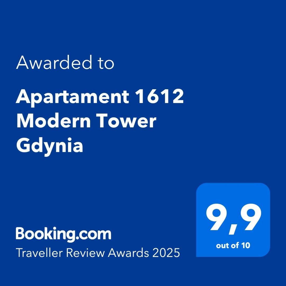 Apartament 1612 Modern Tower Γκντίνια Εξωτερικό φωτογραφία